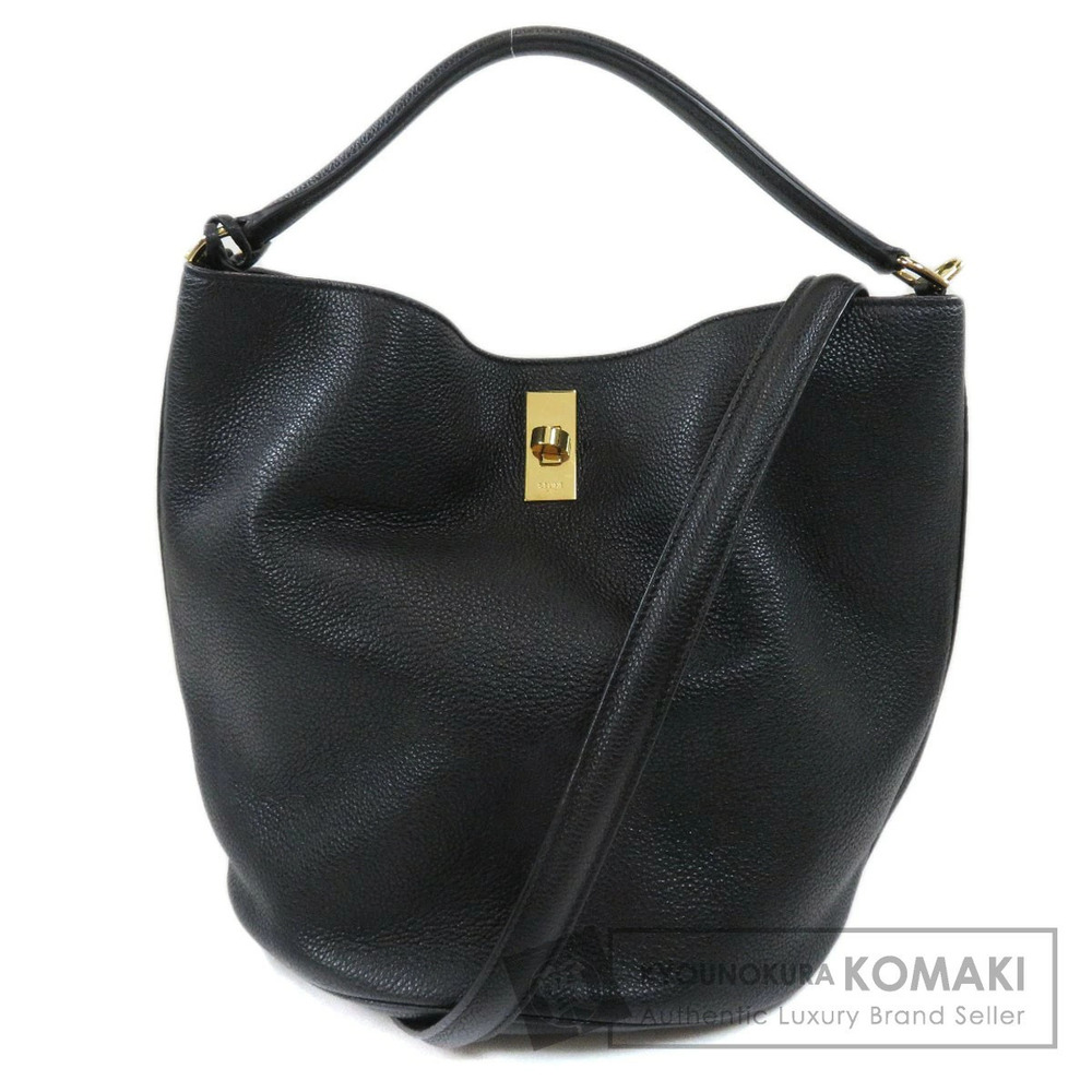Celine Bucket Bag Seize Handbag Leather